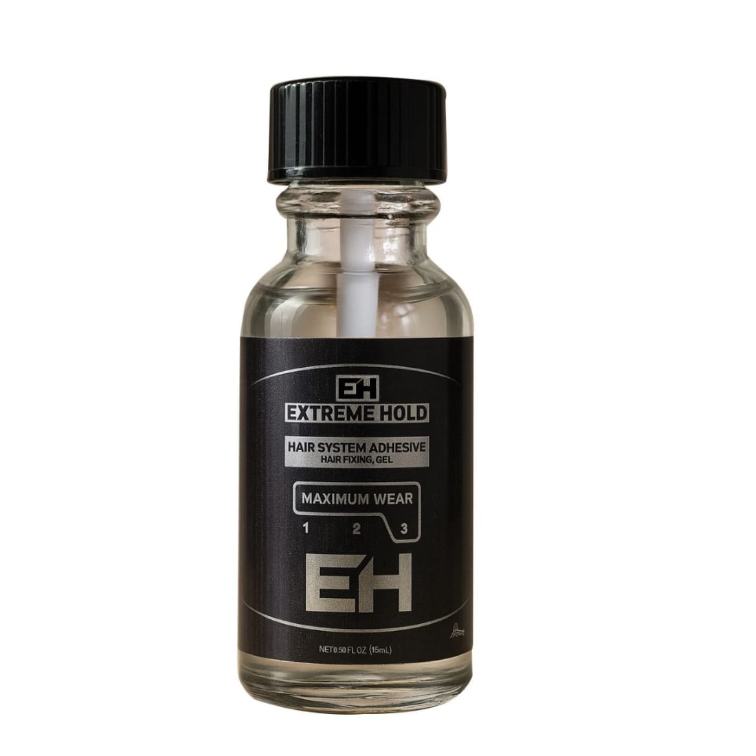 Extreme Hold Wig Adhesive Liquid Glue (15ml) for Lace Patch Hair Styling.
