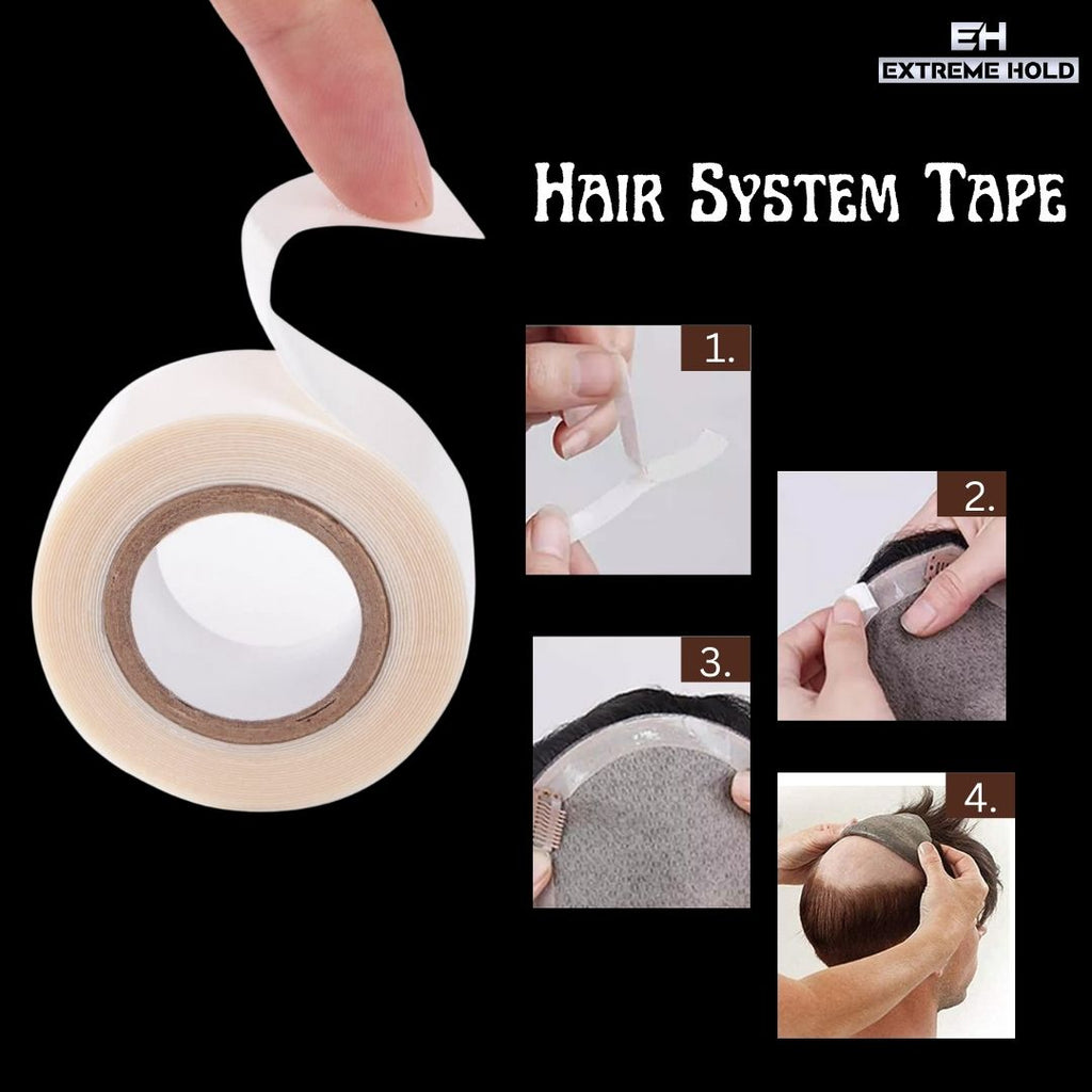 Extreme Hold Adhesive Tape 1x3 yards 1 Roll double side adhesive Hair Styler.