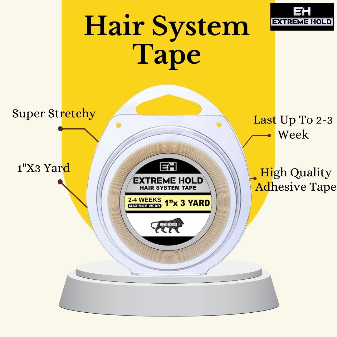 Extreme Hold Adhesive Tape 1x3 yards 1 Roll double side adhesive Hair Styler.