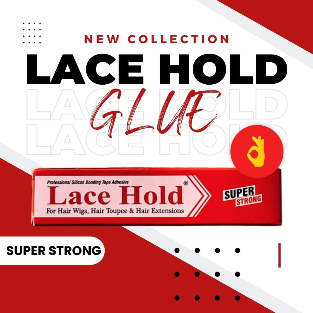 Extreme Hold Lace Hold Glue 28g - Extra Strong Adhesive for Lace Wigs.