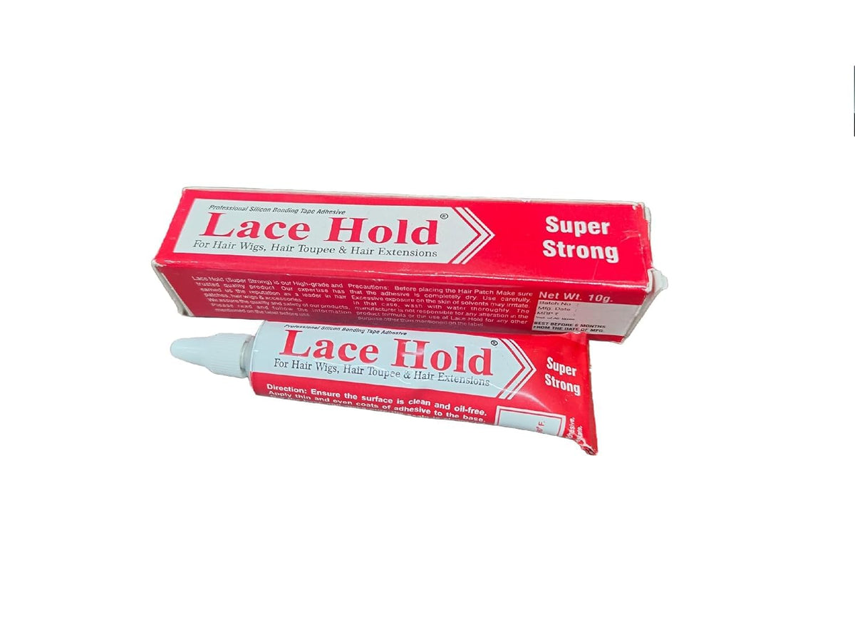 EXTREME HOLD Lace Hold 10g I Skin Glue, Hair patch/ wig glue Hair Accessory Set.