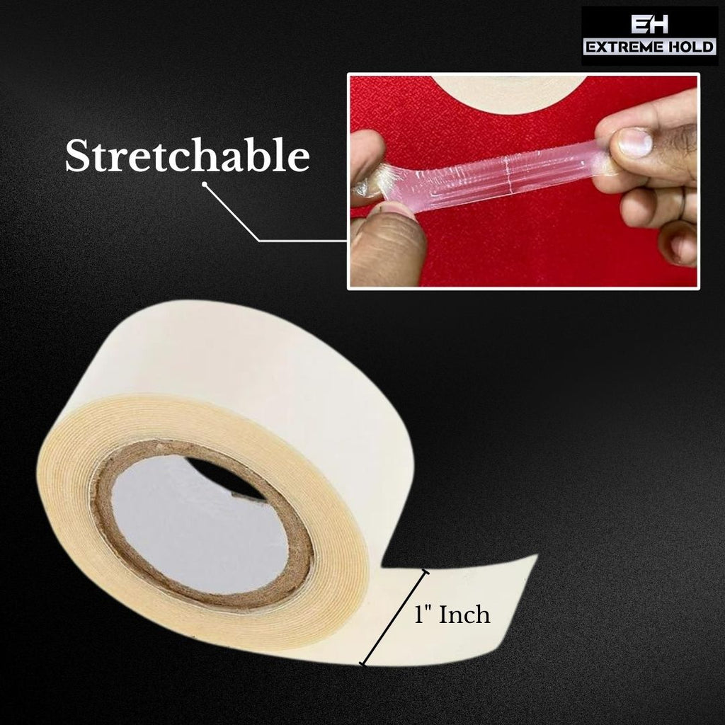 Extreme Hold Adhesive Tape 1x3 yards 1 Roll double side adhesive Hair Styler.