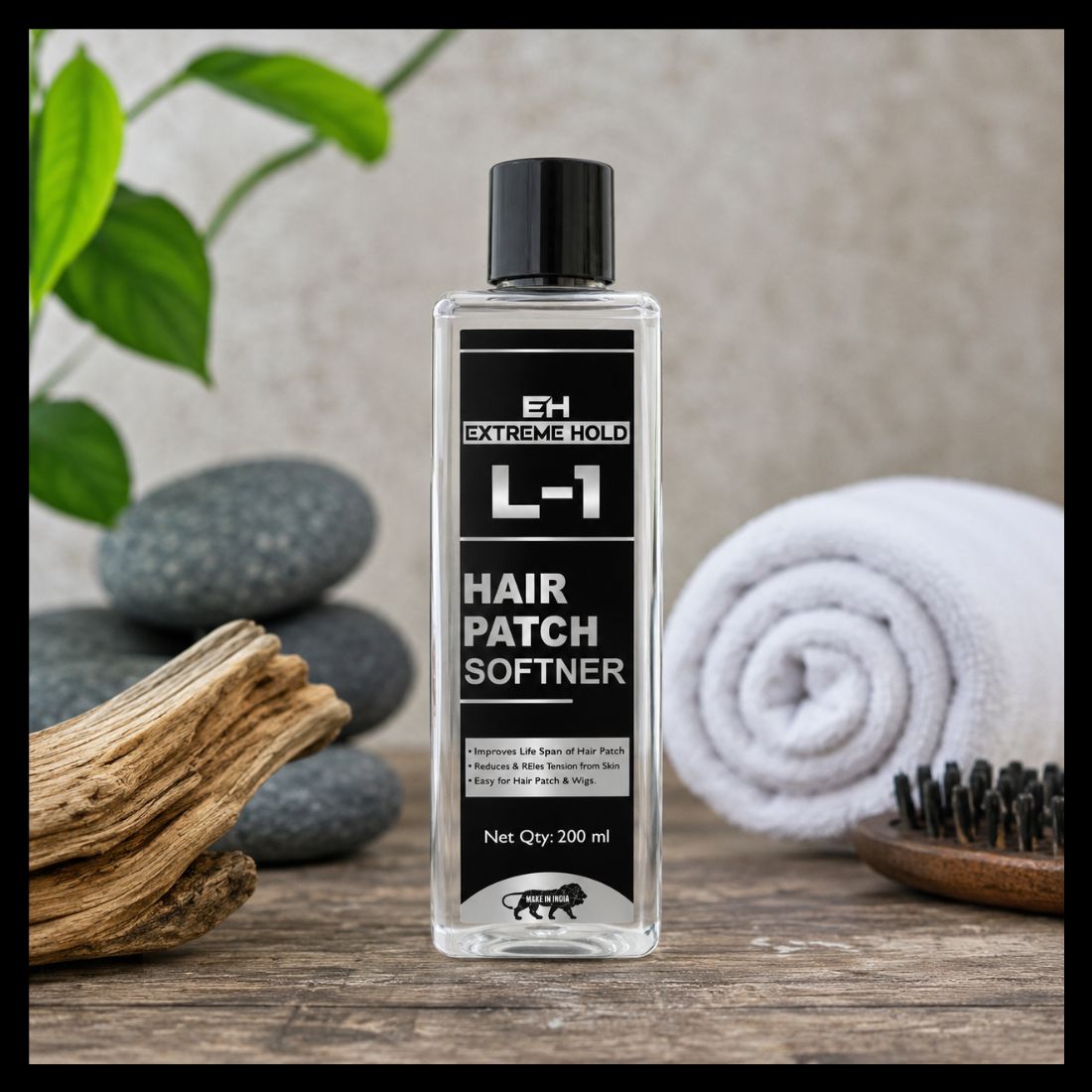 Extreme Hold L-1 Softener (hair patch wash chemical) tangle-free hair style Hair Styler (200 ml)